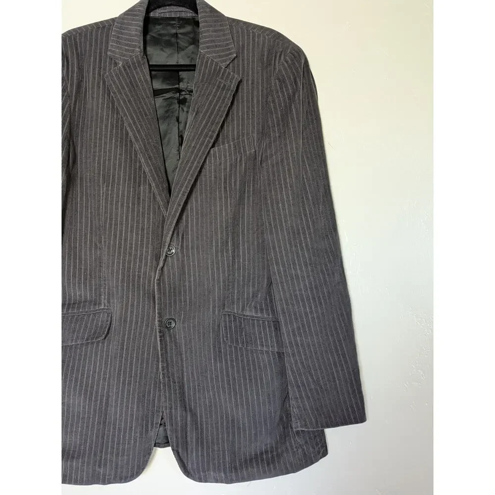 Banana‎ Republic Blazer Pinstripe 48 Reg Preppy Lined Business Casual